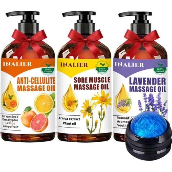Fathers Day Gift for Husband,Mothers Day Gifts for Wife,Massage Oils for Massage - Picture 1 of 7